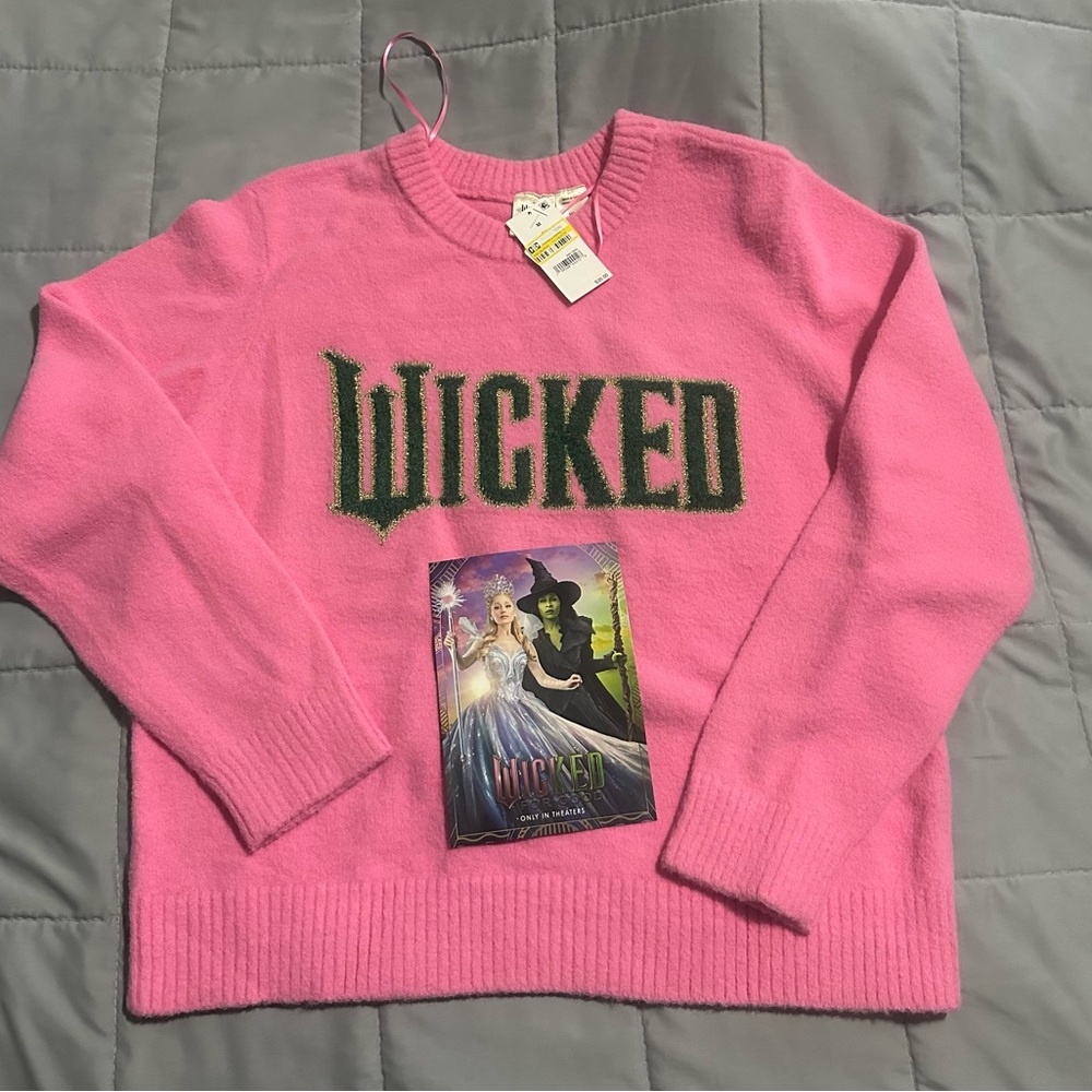 MAD Engine Pink 'Wicked' Sweater